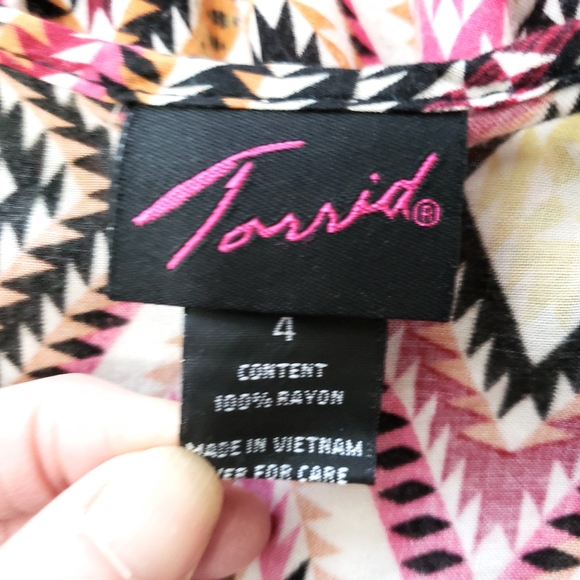 TORRID Dress Short Sleeve Knee Length - Picture 6 of 6